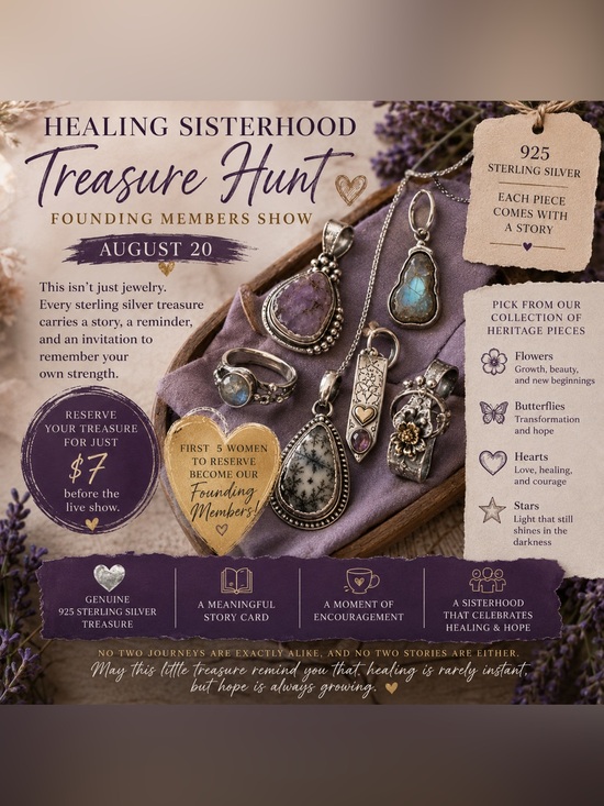 Jewelry - Healing Sisterhood Treasure Hunt Founding Members Show